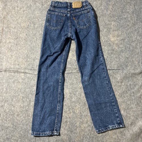 Vintage Levi’s Jeans 90’s Kids 12 24x26 Denim Pants Y2K - Picture 6 of 6