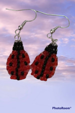 ladybug earrings