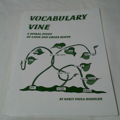 Vocabulary Vine A Spiral Study of Latin and Greek Roots Nancy Paula Hasseler - Imagen 1 de 8