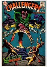 CHALLENGERS OF THE UNKNOWN #62 - VG/FN 1968 DC Vintage Comic