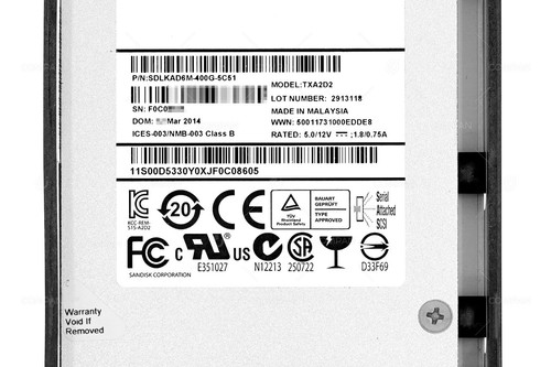 00AR443 IBM SSD 400GB SAS 6G 2.5" SFF - Picture 4 of 8