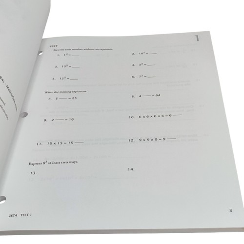 Zeta Decimals And Percents Instruction Manual Math U See Steven P. Demme - Bild 6 von 8