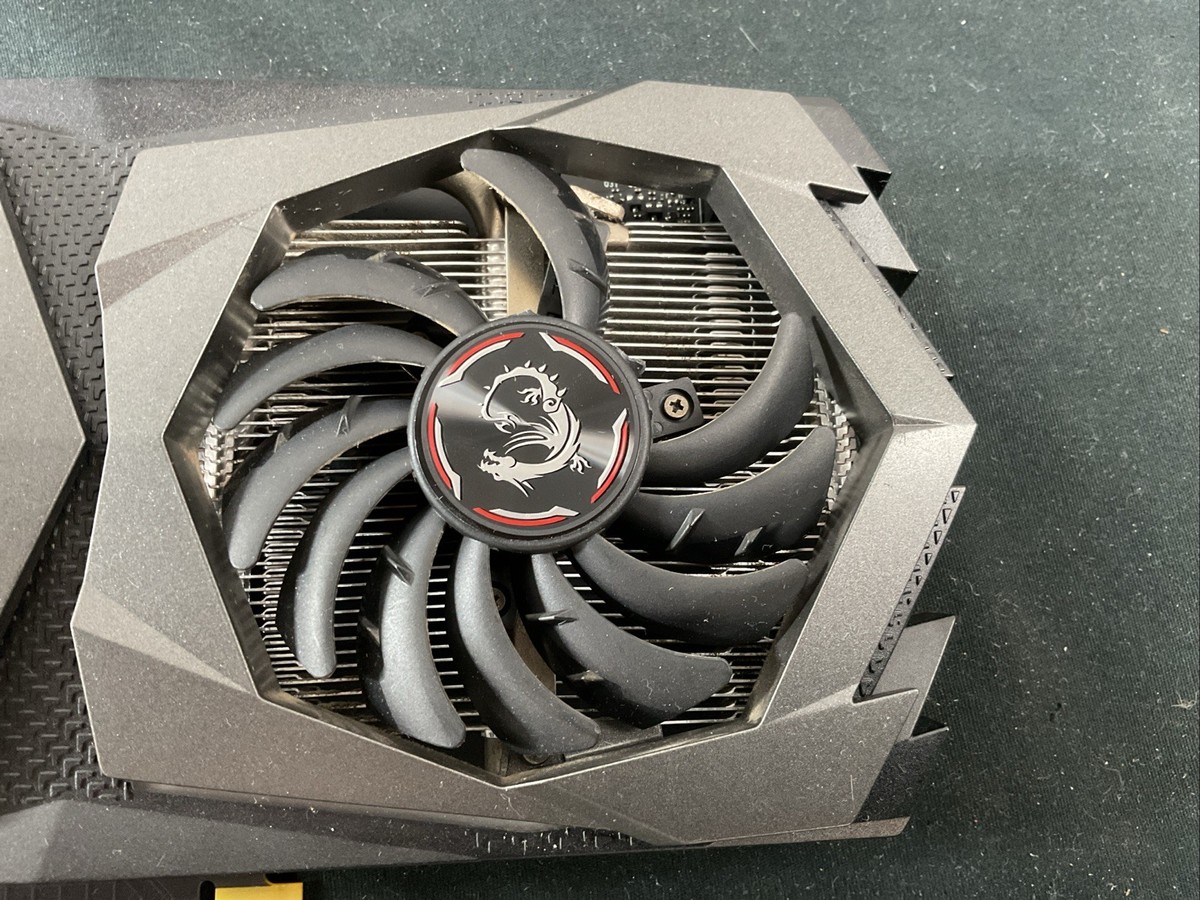 NVIDIA GeForce GTX 1650 Gaming X BV MSI Untested Damaged
