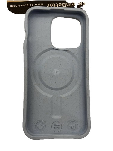 Pela Case Powder Blue Fishery iPhone 15 Pro Case - New - Picture 3 of 4