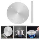 Stainless Steel Heat Diffuser Converter Induction Cooktop Adapter Plate