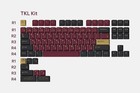 DROP + Redsons GMK Red Samurai KeyCaps Zestaw TKL Zestaw kluczy 