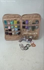 Bagsmart Quilted Blush Pink Smart Watch 25+ Band Storage Travel Case Organizer