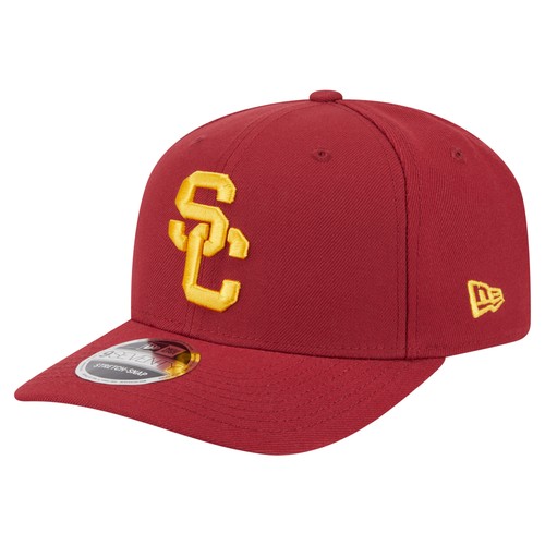 Men's New Era Cardinal USC Trojans Team Collective 9SEVENTY Stretch-Snap
