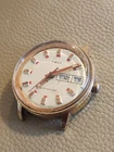 1974 TIMEX Marlin Mechanical Men's Watch. Red Indices. Working.