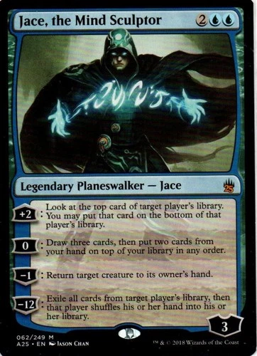 MTG: Eternal Masters: Jace, the Mind Sculptor: Lightly Played Condition