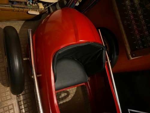 Giordani American Retro Ferrari 500 Pedal Car Grand prix racer F2 Oil Gas Cave! - Bild 4 von 15