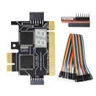 1 PCS Analyzer LPC Debug Card PCI PCI-E Post Test Kit PC+Metal L5F79909