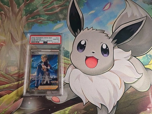 Low Pop 2022 PSA 10 FA Blanche #227 Black Star Promo Pokemon Go TCG - Picture 1 of 2