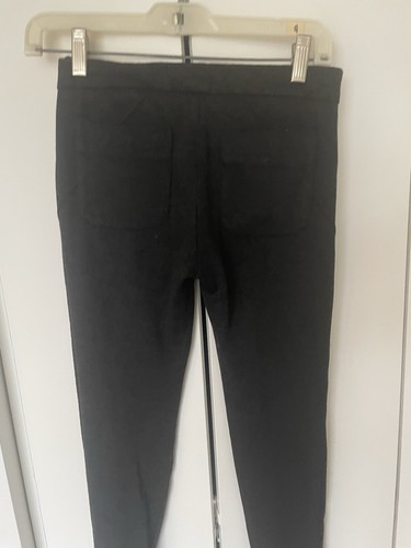Vince Ponte Strickhose Damen Gr. XS grau Pull On Leggings Stretch - Bild 9 von 12