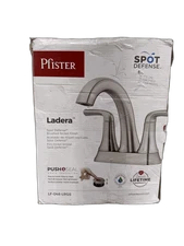 Pfister Ladera 4 in Centerset Double Handle Bathroom Faucet Brushed Nickel