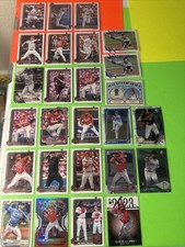 Cincinnati Reds Rookies, Parallel & Stars Card Lot Elly De La Cruz RC