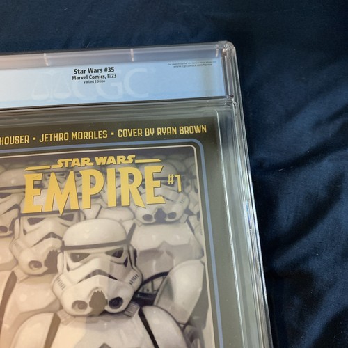 Star Wars #35 2023 CGC 9.8 Variante Sprouse 40 Aniversario ¡El Retorno del Jedi! - Imagen 11 de 13