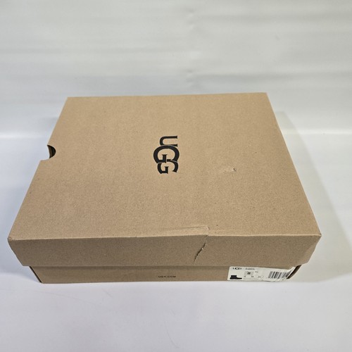 Botas de lluvia de goma impermeables UGG Drizlita para mujer negras felpa talla 8 nuevas en caja 1125731 - Imagen 9 de 11