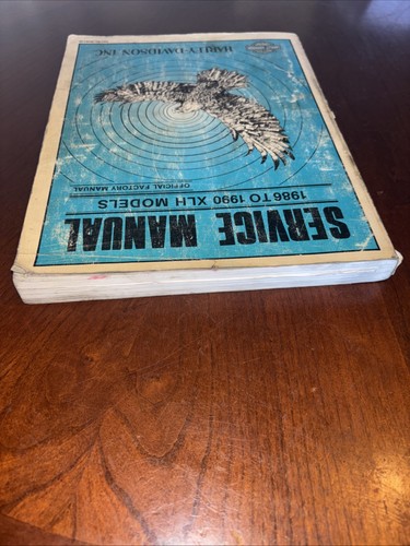 Harley Sportster Service Manual Xlh 883 1100 1200 1986 1987 1988 1989 1990 - Foto 5 di 6