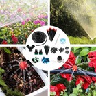 Garden Irrigation Kit Greenhouse Lawn Micro Drip Cooling System Watering FalQG