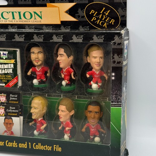Vintage RARE Liverpool 1995 Squad New in Box Corinthian Prostars Figures - Picture 2 of 6