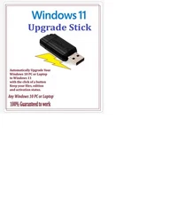 Windows 11 Upgrade USB (Win11 Upgrade Stick) - Guaranteed