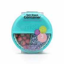 melii baby blue Luxe Spin Snackbehälter - Bild 1 von 3