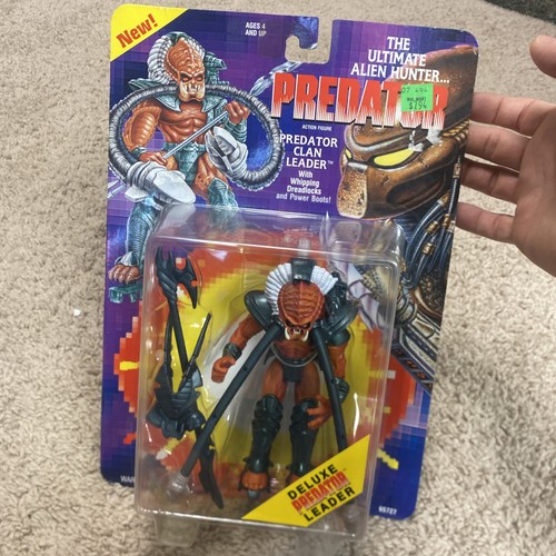 Vintage 1994 Kenner Predator Clan Leader Deluxe Figur - Sealed - Bild 13 von 13