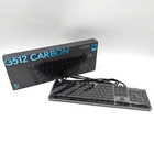 Clavier de jeu mécanique Logitech G512 carbone GX marron commutateurs - Noir