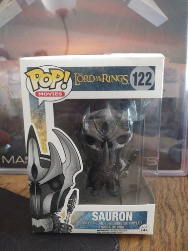 Funko POP! Movies Lord of the Rings Sauron #122 Vinyl Figure DAMAGED BOX