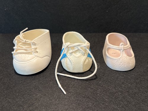 Cabbage Patch Kinder Einzelschuh 3 Stück T Riemen & Sneaker Vintage Ersatz