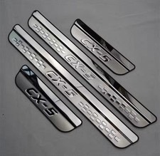 4Pcs Mazda CX-5 Stainless Steel Door Sill Protective Scuff Plates