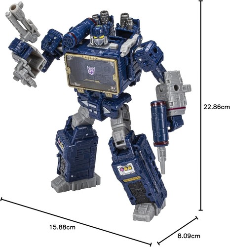 Transformers Toys Generations Legacy Voyager Soundwave Action Figure – 8 and Up, - Picture 5 of 6