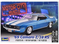 Revell 1969 Camaro Z/28 RS - Plastic Model Car Kit - 1/25 Scale - #857457