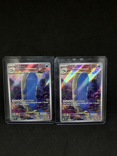 2 Stück: Wailord 162/159 Sv09: Journey Together Holo
