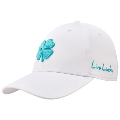 Black Clover Premium Clover Fitted Cap Weiße Kollektion Baseballmütze