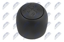 NTY Schaltknauf 5-Gang Schalthebelknauf Grau für FIAT PANDA (169)