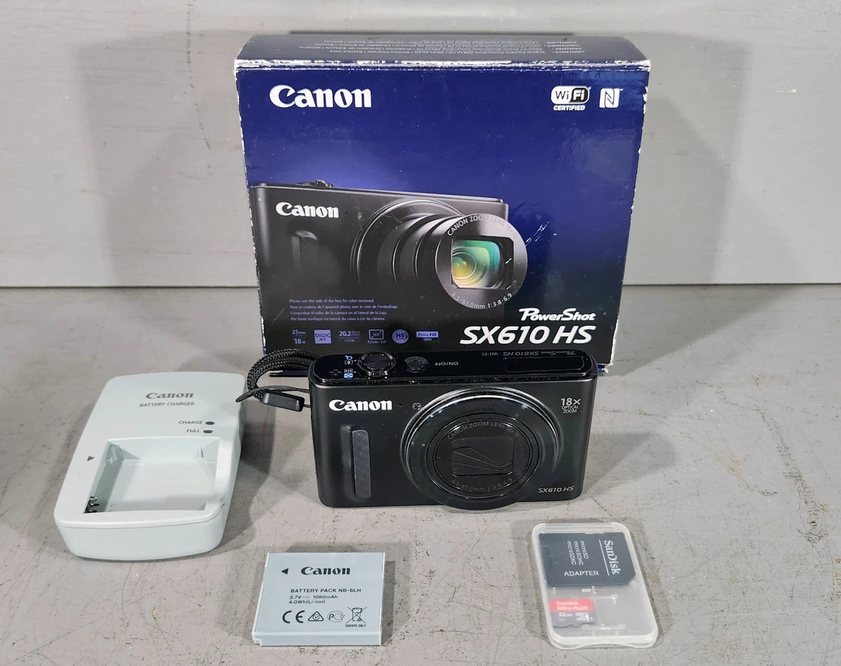 Canon PowerShot SX610 HS Canon PowerShot Digital Cameras for Sale
