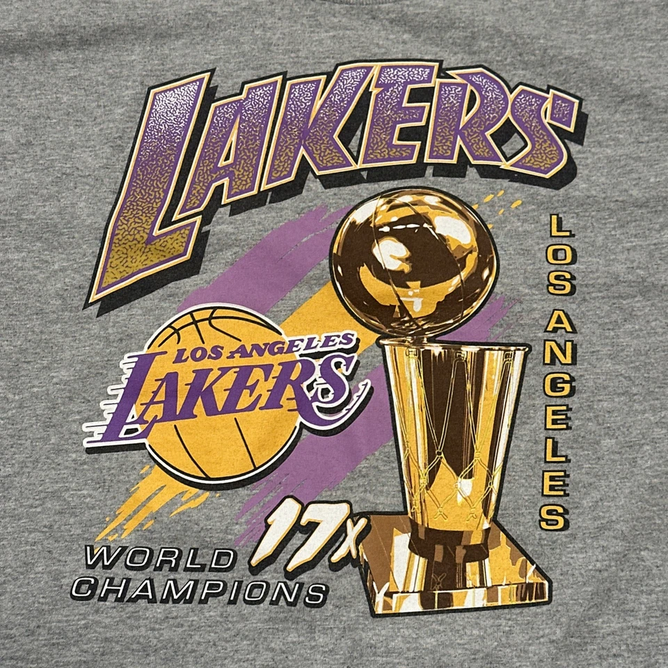 Camiseta Mitchell & Ness LA Lakers17x Campeones del Mundo (Talla: JUVENTUD Grande) Foto 2 de 4