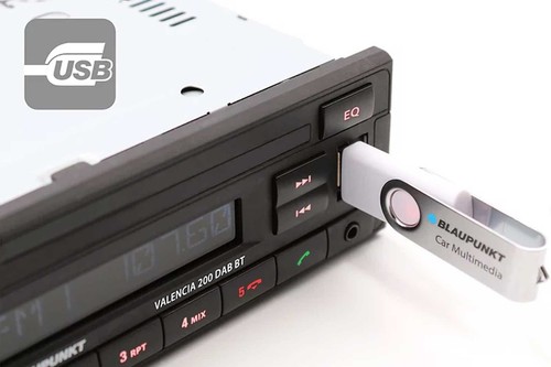 Blaupunkt DAB MP3 Bluetooth USB Autoradio für Hyundai Santa Fe (2007-2012) - Bild 4 von 8