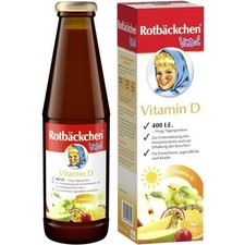 2x RABENHORST Rotbäckchen Vital Vitamin D 400 I.E. 450 ML