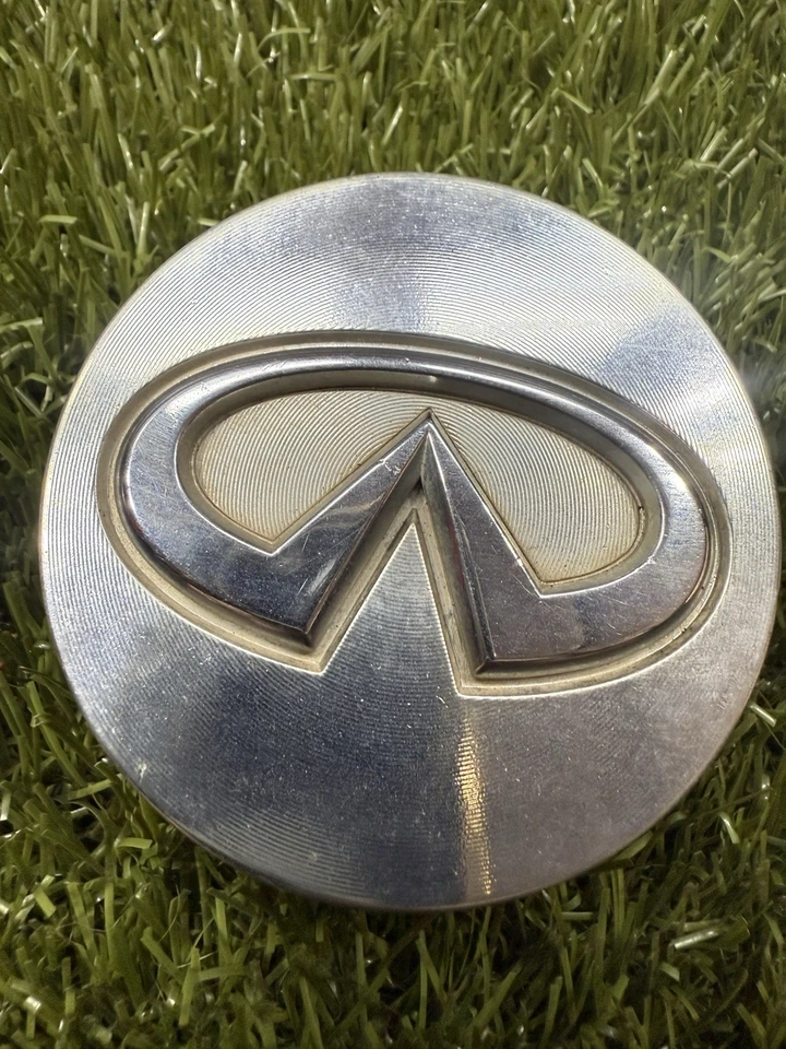 1997-2015 Infiniti G20 G35 I30 J30 JX35 tampa central cromada 40343 5P215 fabricante de equipamento original - Imagem 3 de 4