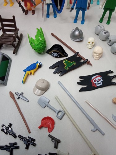 Großes Konvolut Playmobil Personen. Tiere, Zubehör verschiedene Vielfalt - Bild 7 von 9