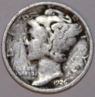 1926-D Mercury Dime - Very Good - #2240ED FREE SHIPPING