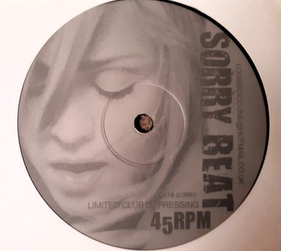 MADONNA Sorry Beat (Michael Jackson - Beat It ) : DJ limited edition 12'' vinyl