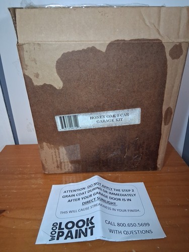 Giani Wood Look Paint Kit For Garage Doors, Honey Oak