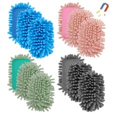 12 Pcs Dry Erase Shag Eraser Microfiber Shag Whiteboard Eraser Magnetic Dry E...