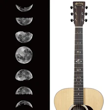 Guitar Moon Crescent Phases Fingerboard Fret Markers Inlay Stickers
