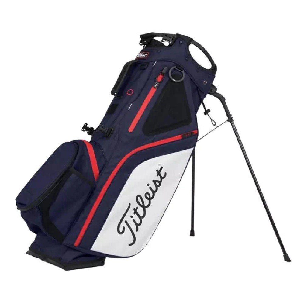 MINT Titleist Golf 2023 Hybrid 5 Stand Bag 5-way Top - Navy