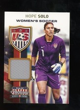 #2 2012 Panini Americana Soccer Heroes & Legends Hope Solo GU Patch /299 USA